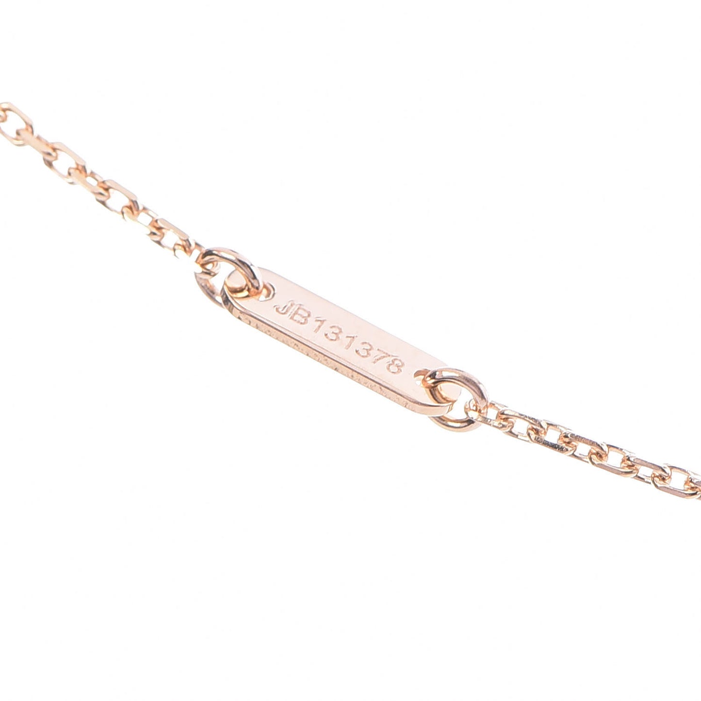 18K Rose Gold Sweet Alhambra Pendant Necklace