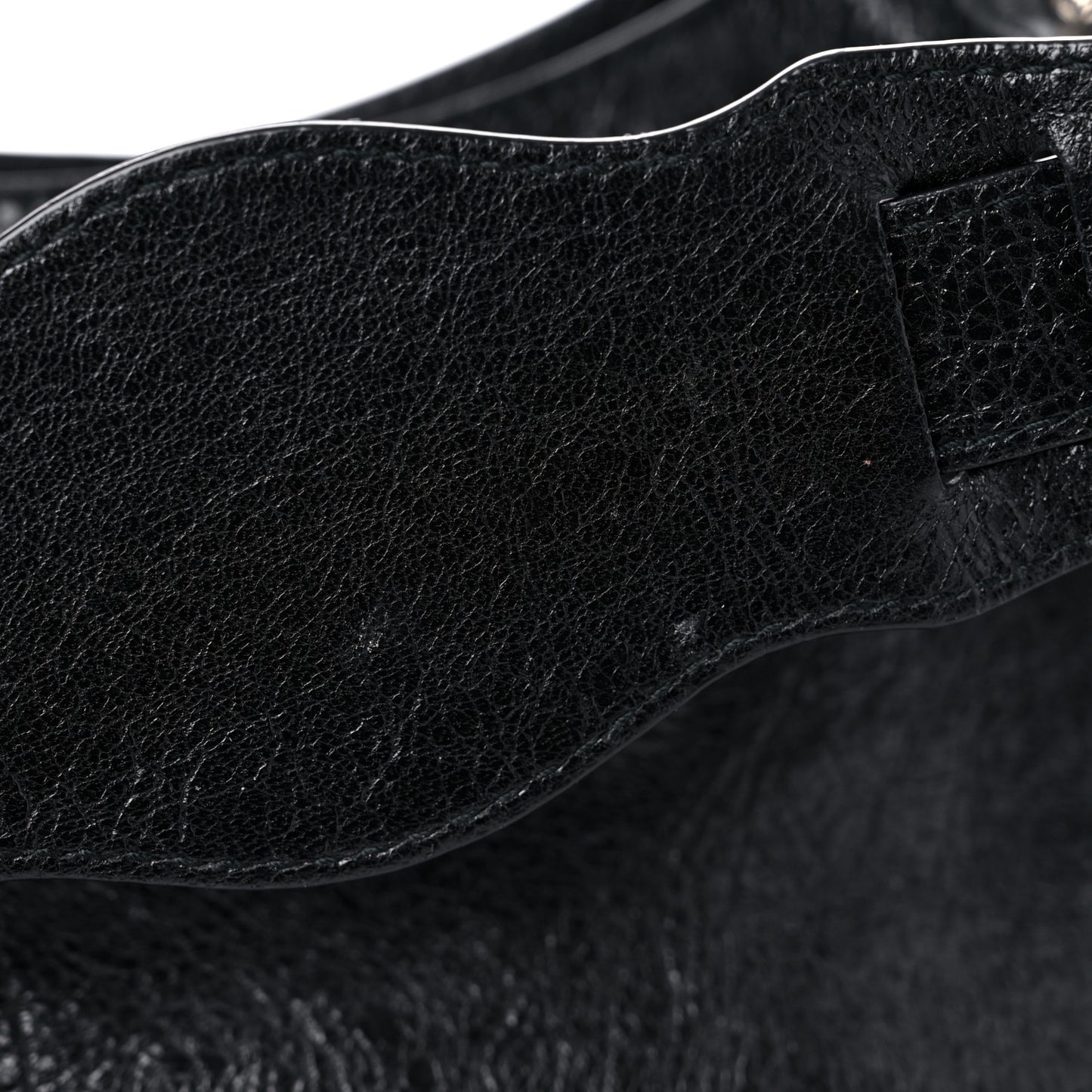 Agneau Giant 12 Silver Hardware City Black