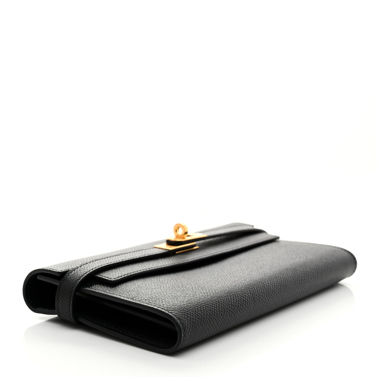 Epsom Kelly Longue Wallet Black