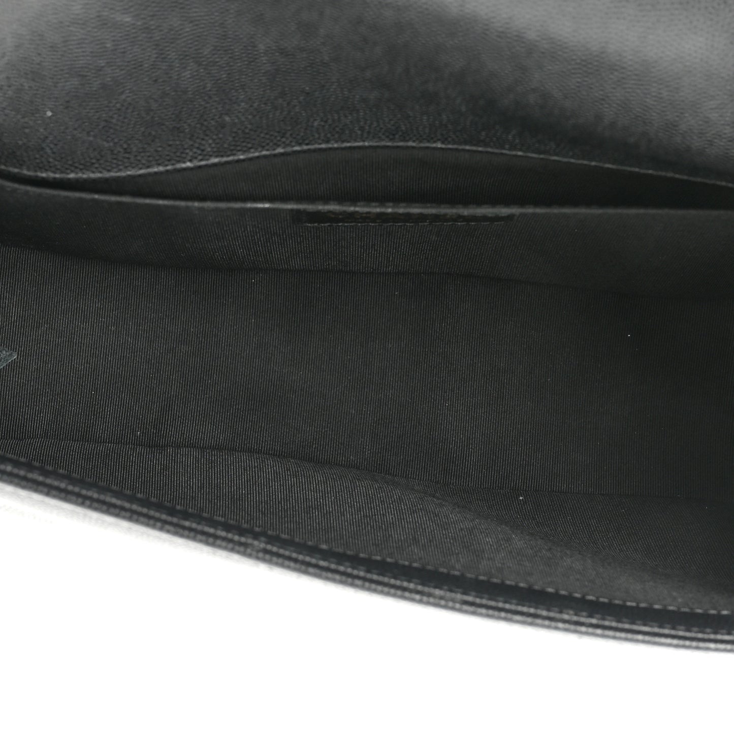 Caviar Quilted Medium Boy Flap Black