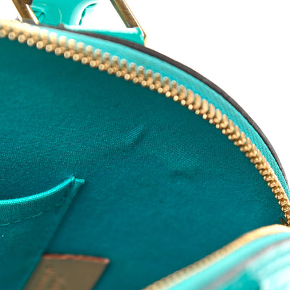 Louis Vuitton Vernis Alma BB Turquoise 11 of 12
