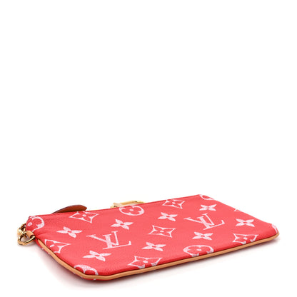 Louis Vuitton Calfskin Monogram Speedy P9 Bandouliere 50 Pochette Red 4 of 7