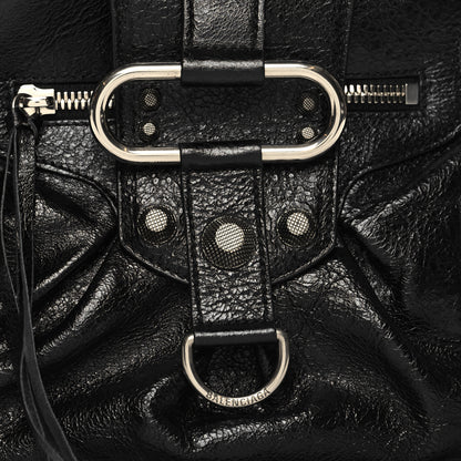 Balenciaga Agneau Arena Medium Le Cagole Shoulder Bag Black 10 of 13