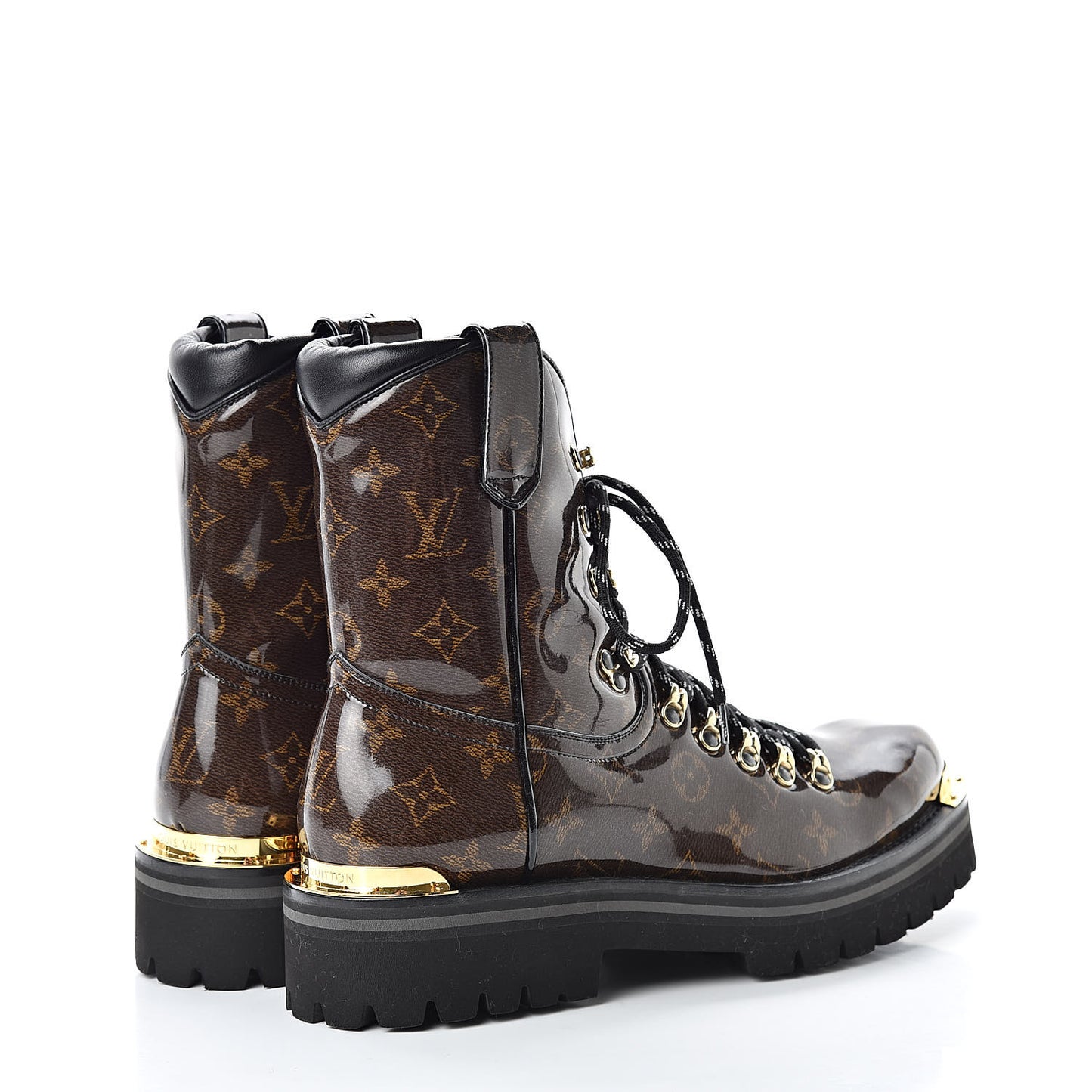 Monogram Glaze Mens Outland Ankle Boots 9 Ebene