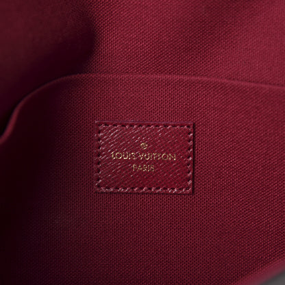Louis Vuitton Monogram Pochette Felicie Chain Wallet Fuchsia 9 of 13