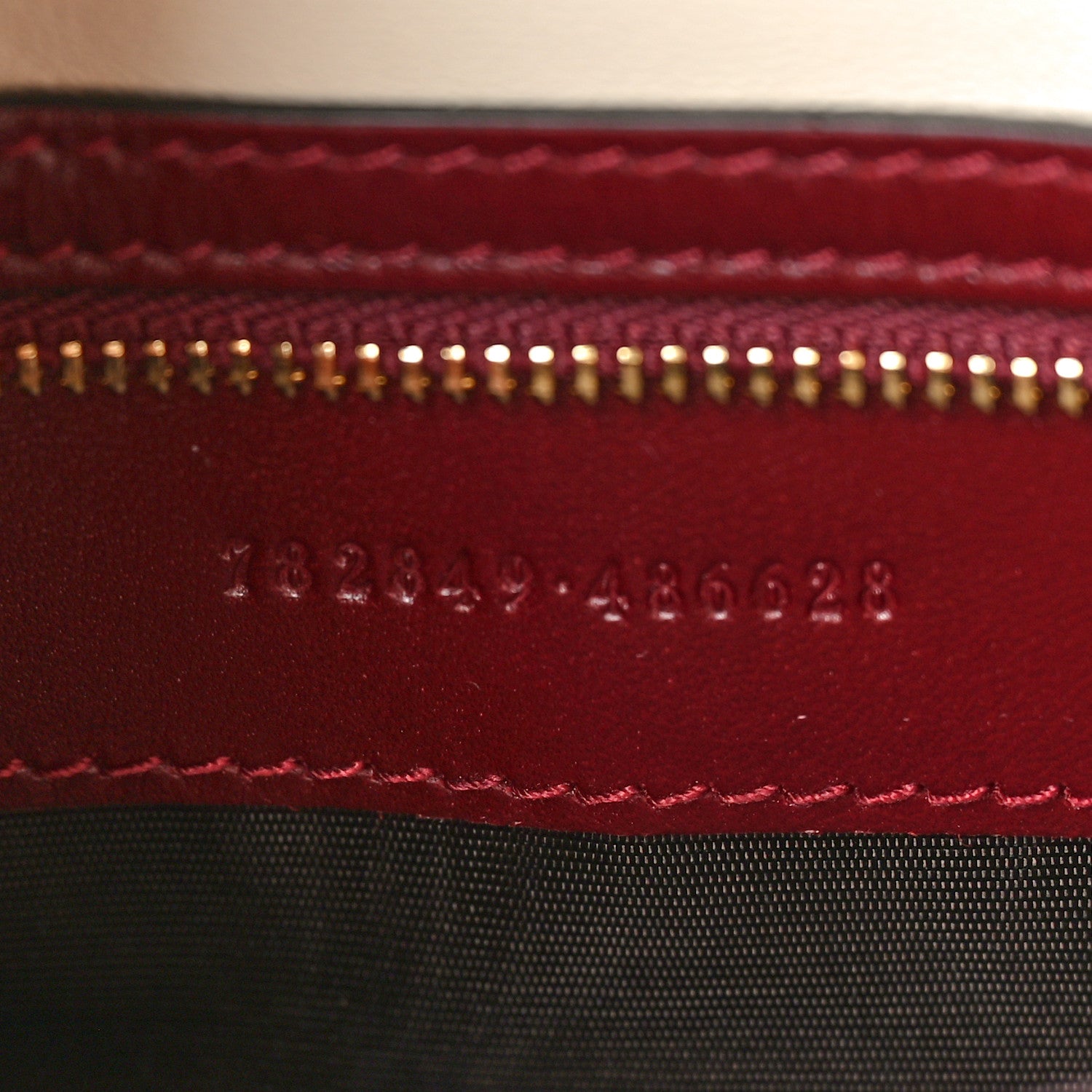 Gucci Ancora Calfskin Small Jackie Shoulder Bag Rosso 7 of 10