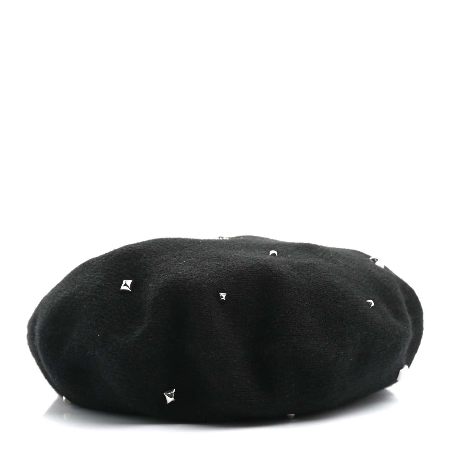 Hermes Cashmere Medor Studded Darling Beret S Black 5 of 8