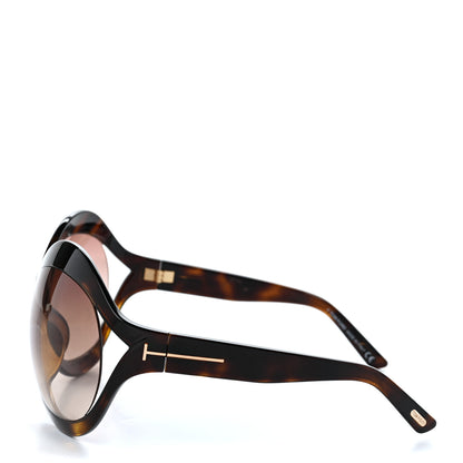 Tom Ford Acetate Carine Crossover Sunglasses TF902 Tortoise 3 of 8