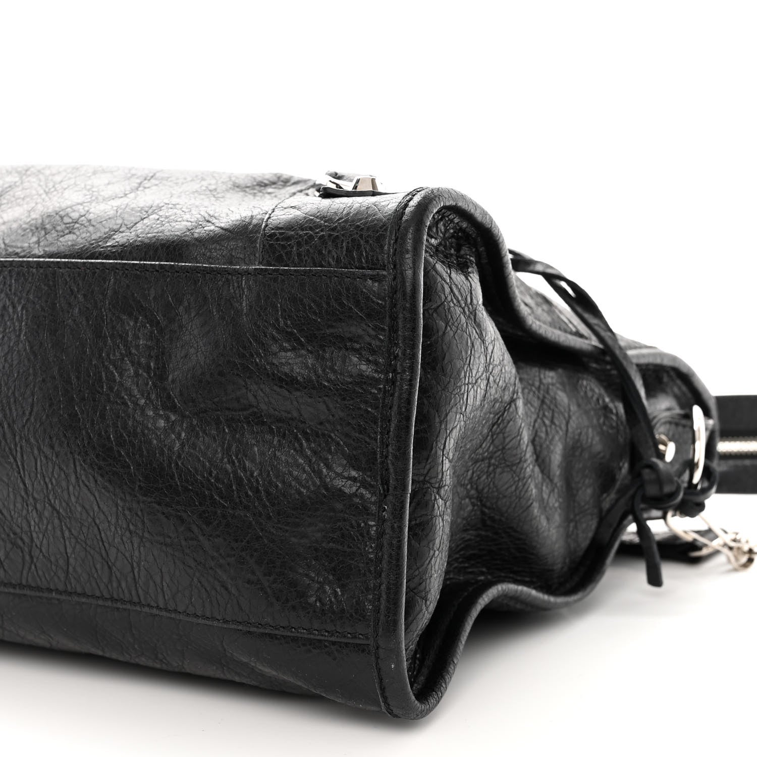 Balenciaga Agneau Classic Silver Hardware City Black 11 of 11