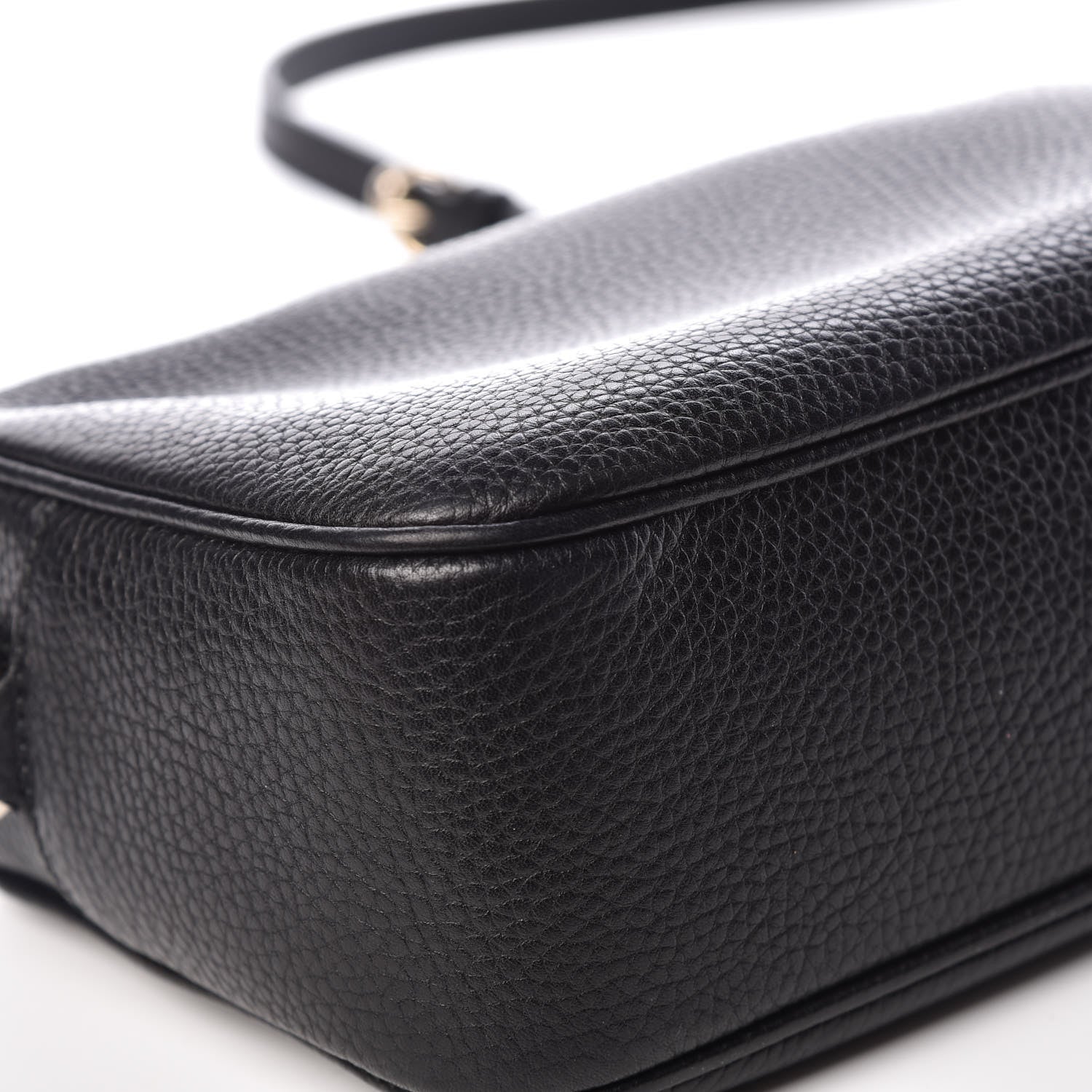 Gucci Pebbled Calfskin Small Soho Disco Bag Black 10 of 11