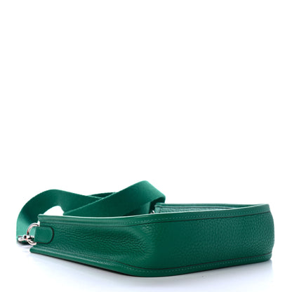 Hermes Taurillon Clemence Evelyne TPM Vert Vertigo 3 of 4