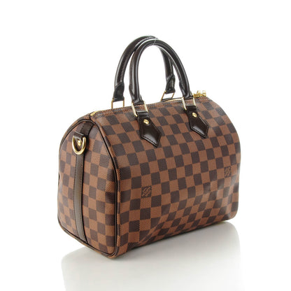 Louis Vuitton Damier Ebene Speedy Bandouliere 25 3 of 8