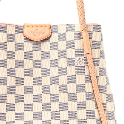 Louis Vuitton Damier Azur Propriano Rose Ballerine 6 of 8