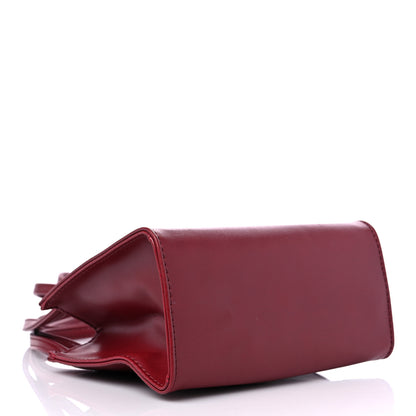Telfar Vegan Leather Small Shopping Bag Oxblood 4 of 8