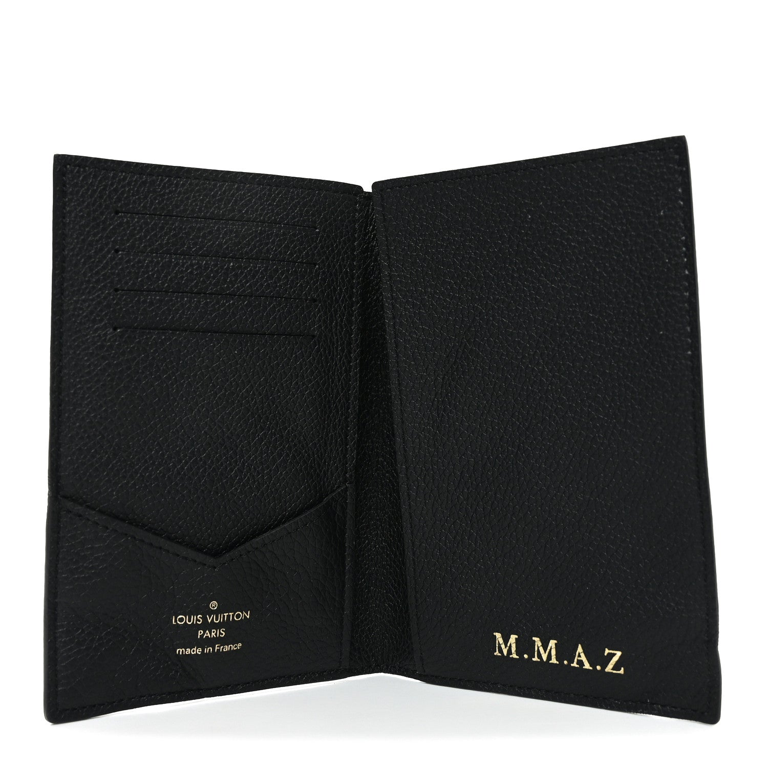 Louis Vuitton Empreinte Monogram Passport Cover Black 5 of 7