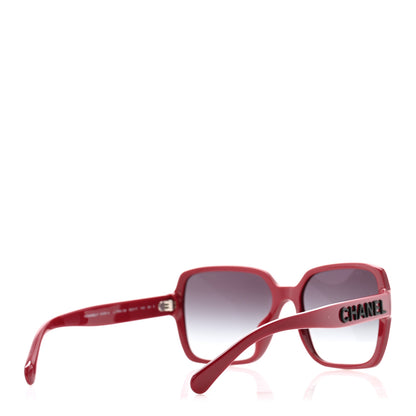 Chanel Acetate Square Sunglasses 5408-A Pink 4 of 8