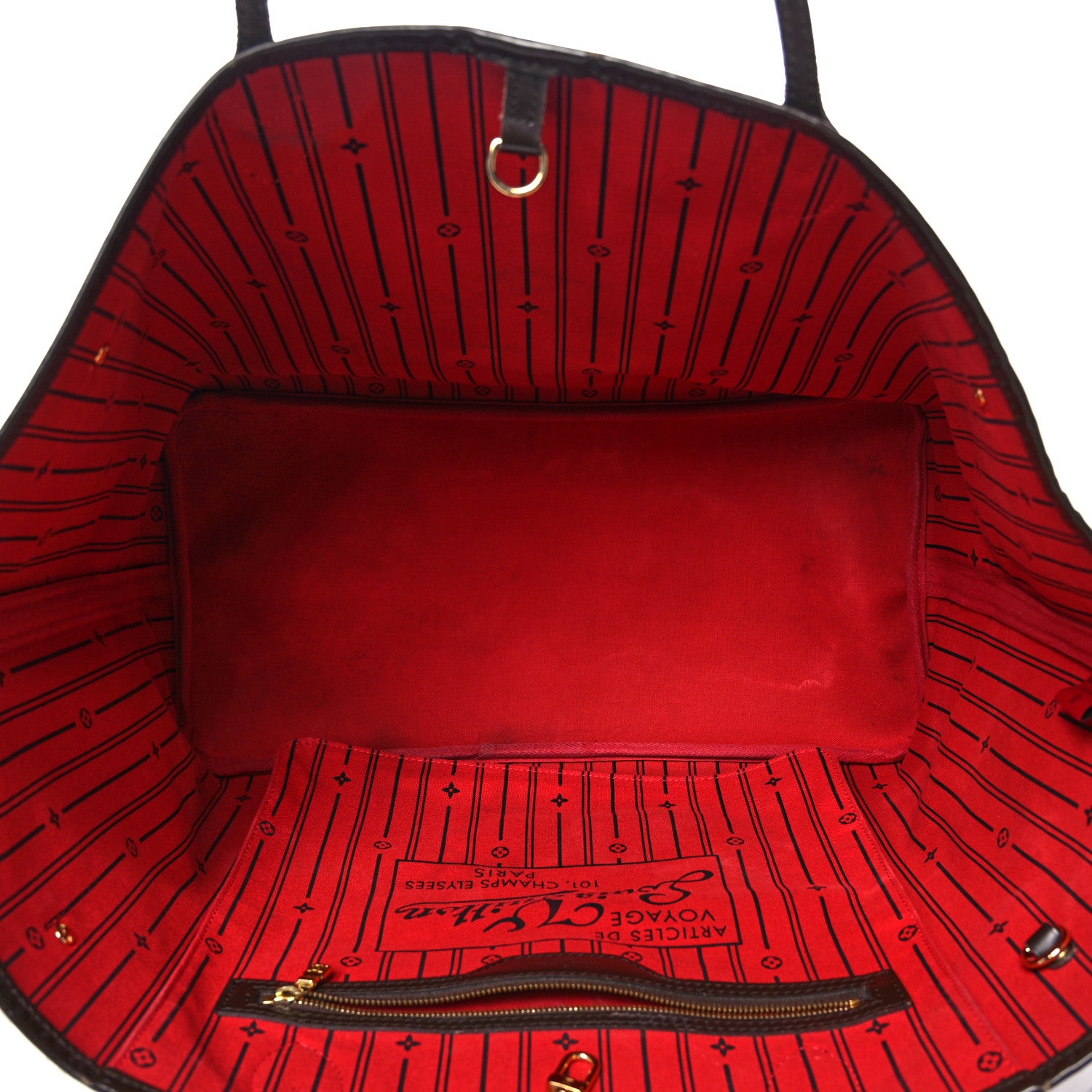 Louis Vuitton Damier Ebene Neverfull GM 5 of 30