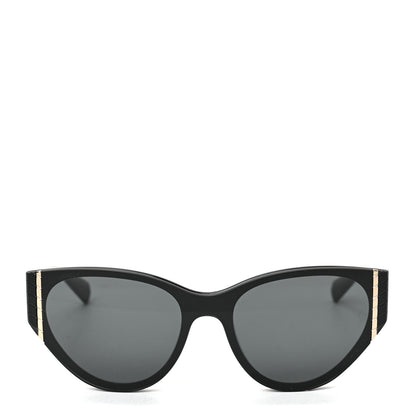 Chanel Acetate Cat Eye Sunglasses 6054 Black 2 of 6