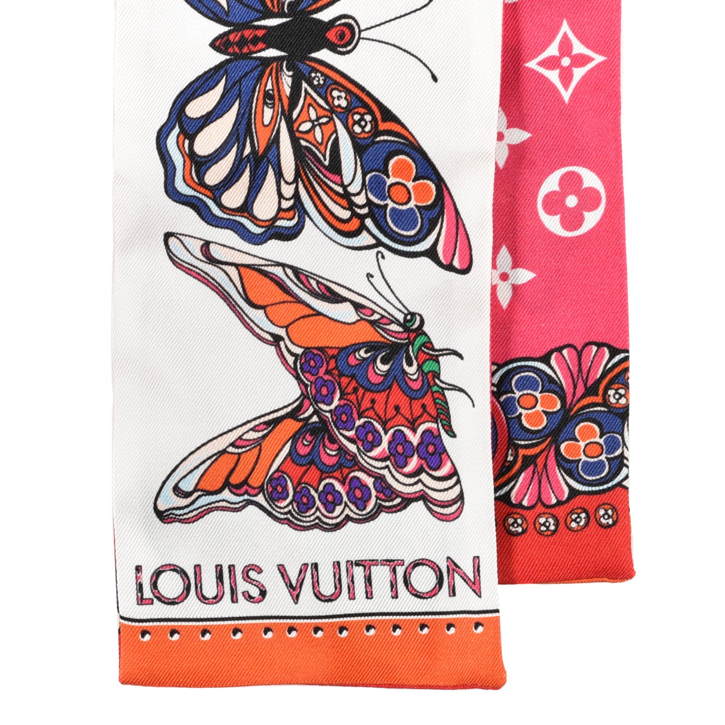 Silk Monogram World Of Love Bandeau White