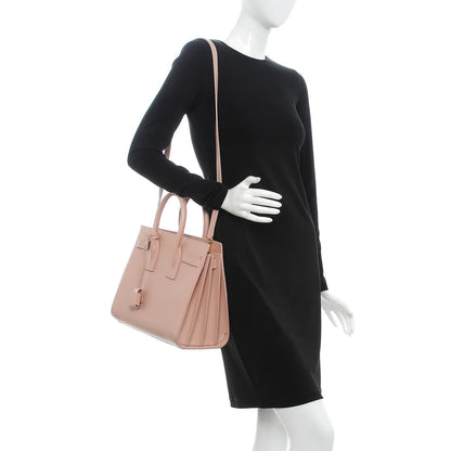 Saint Laurent Calfskin Small Sac De Jour Light Blush 2 of 7