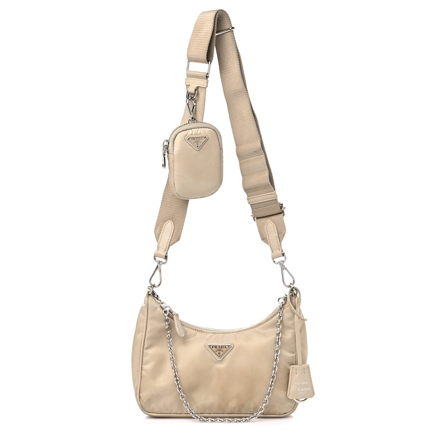 Nylon Re-Edition 2005 Shoulder Bag Cammeo