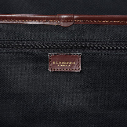 Burberry Haymarket Check Buckle Satchel 6 of 11