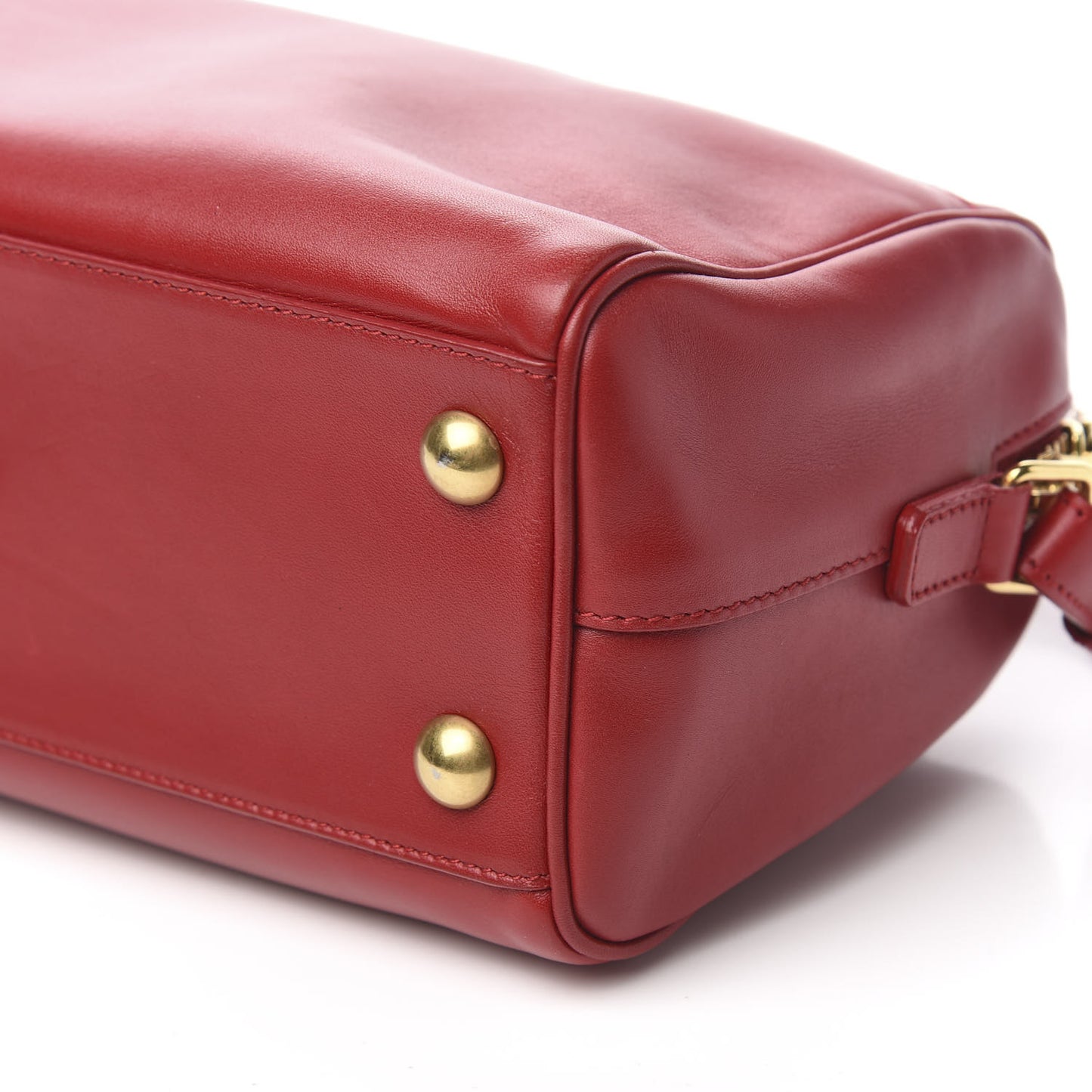 Calfskin Classic Baby Duffle Red
