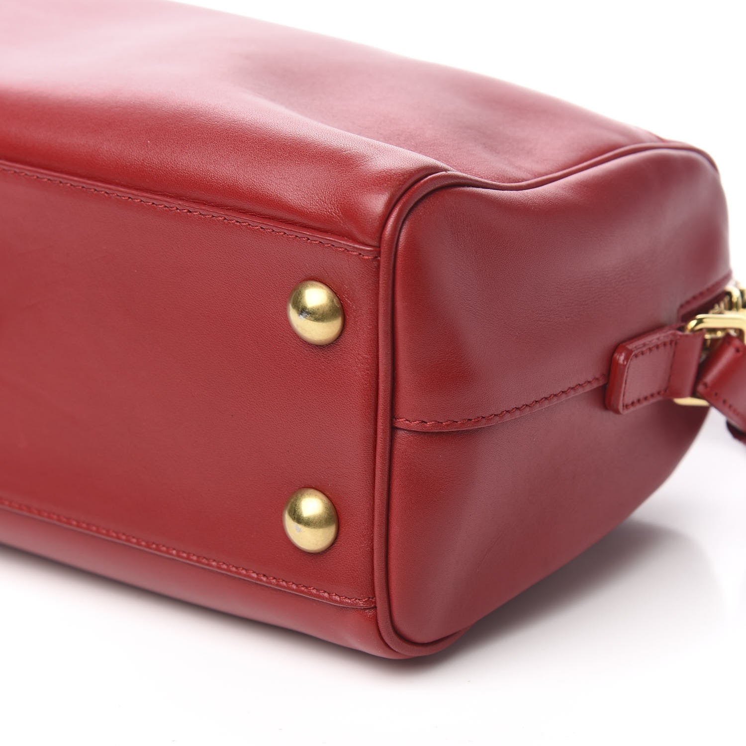 Saint Laurent Calfskin Classic Baby Duffle Red 8 of 9