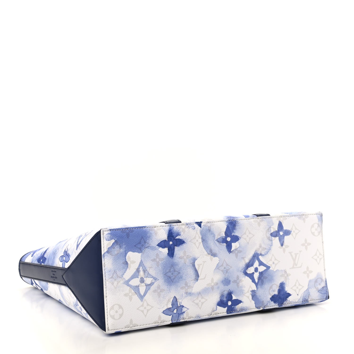 Louis Vuitton Monogram Watercolor New Tote GM Blue 4 of 9