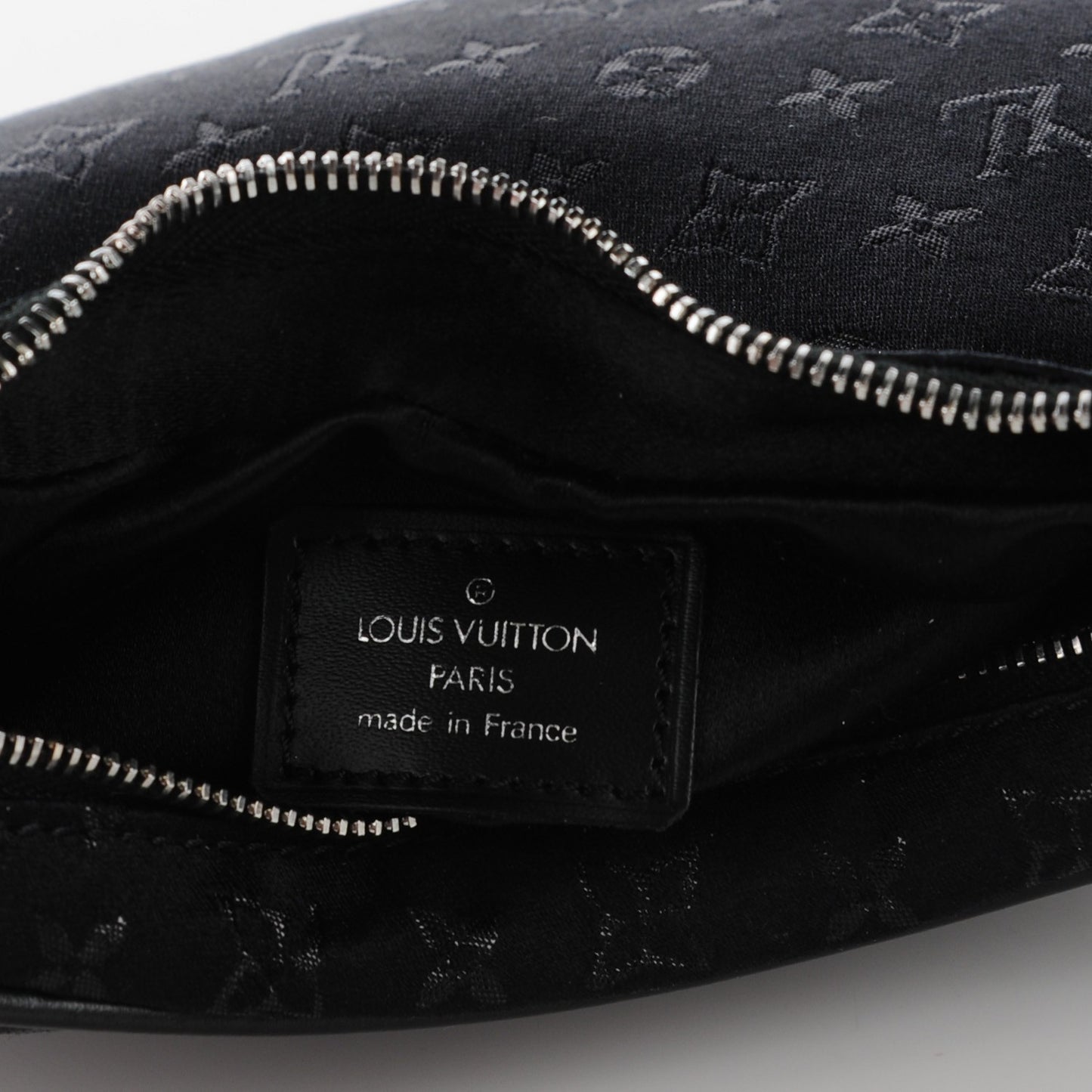Satin Monogram Little Boulogne Black