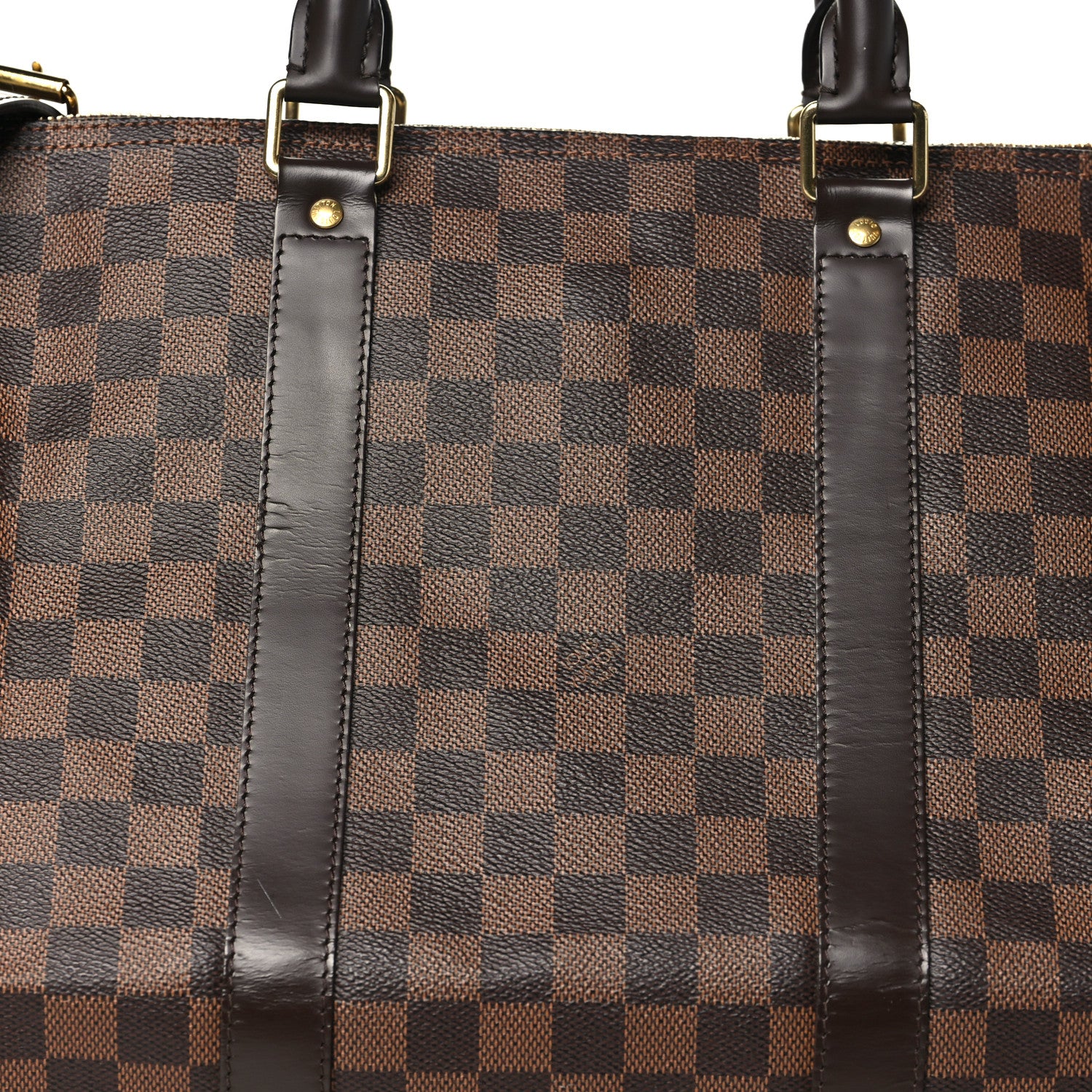 Louis Vuitton Damier Ebene Keepall Bandouliere 55 6 of 8