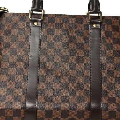 Louis Vuitton Damier Ebene Keepall Bandouliere 55 6 of 8