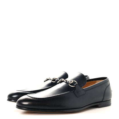 Gucci Betis Glamour Calfskin Mens Jordaan Loafers 8.5 Black 4 of 10