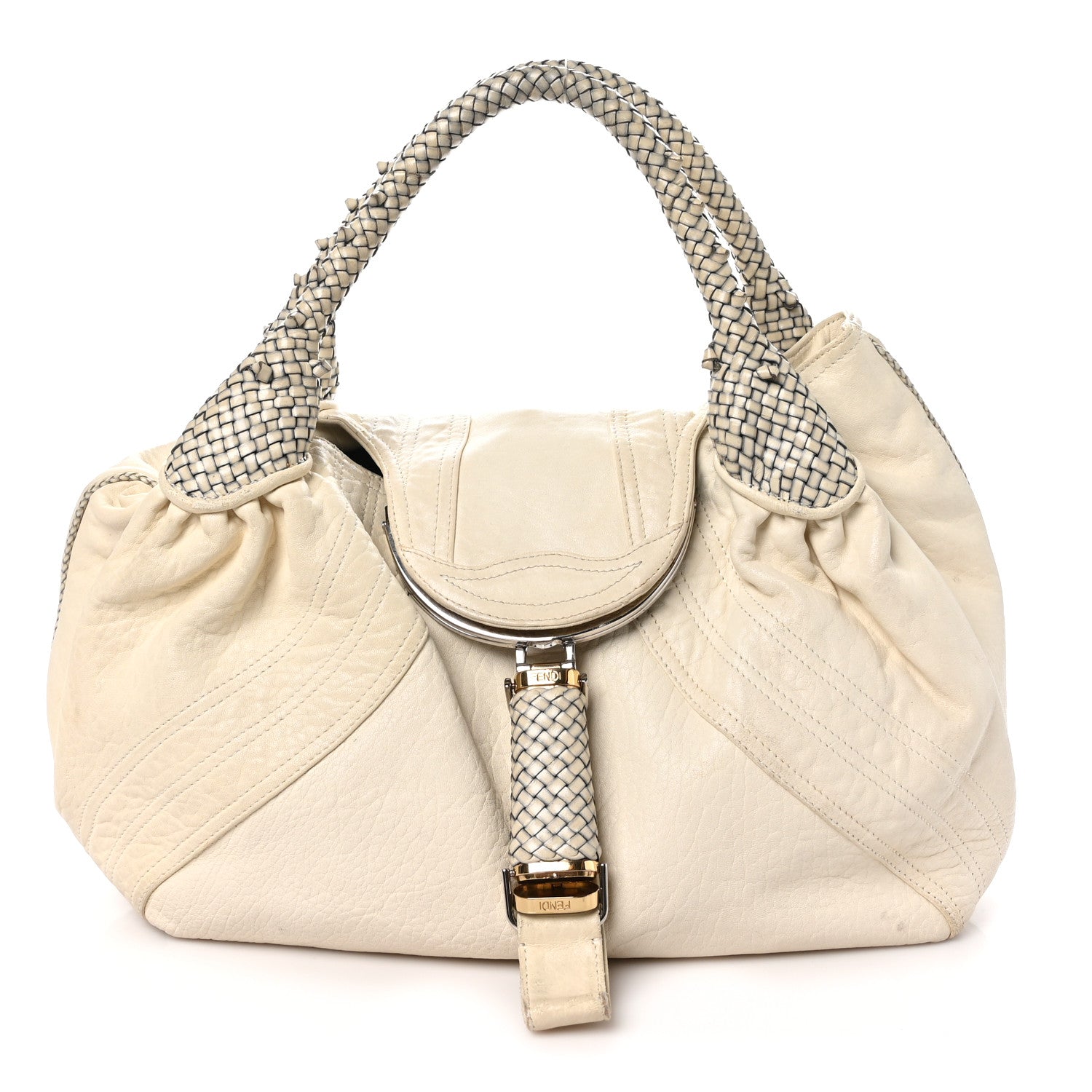 Fendi Nappa Nuvolata Spy White White 1 of 10