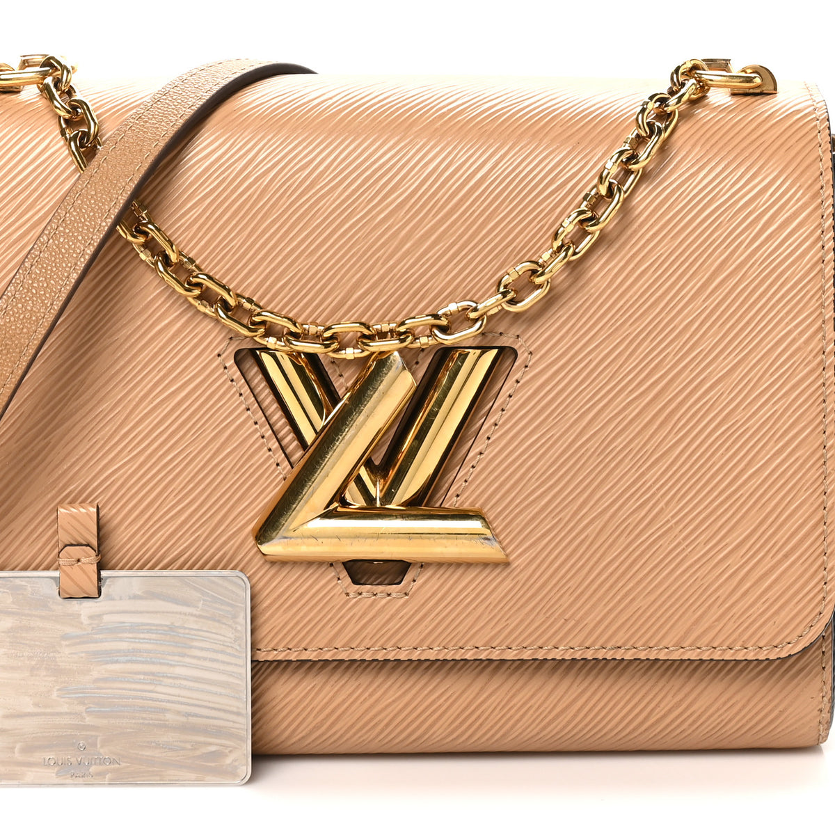 Louis Vuitton Epi Twist Shoulder Bag MM Camel 8 of 10