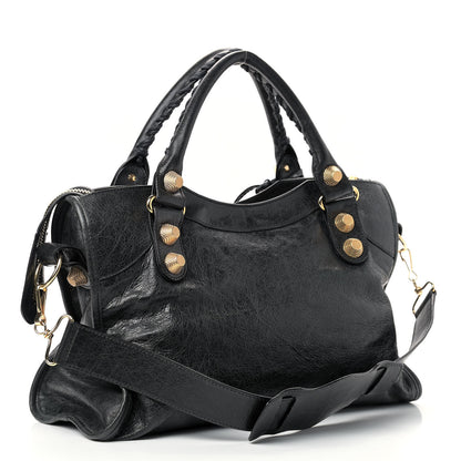 Balenciaga Agneau Giant 21 Gold Hardware City Black 3 of 9