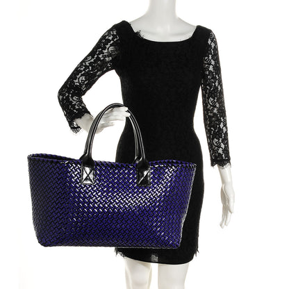 Bottega Veneta Brushed Calf Intrecciato Medium Cabat Anemone 2 of 8