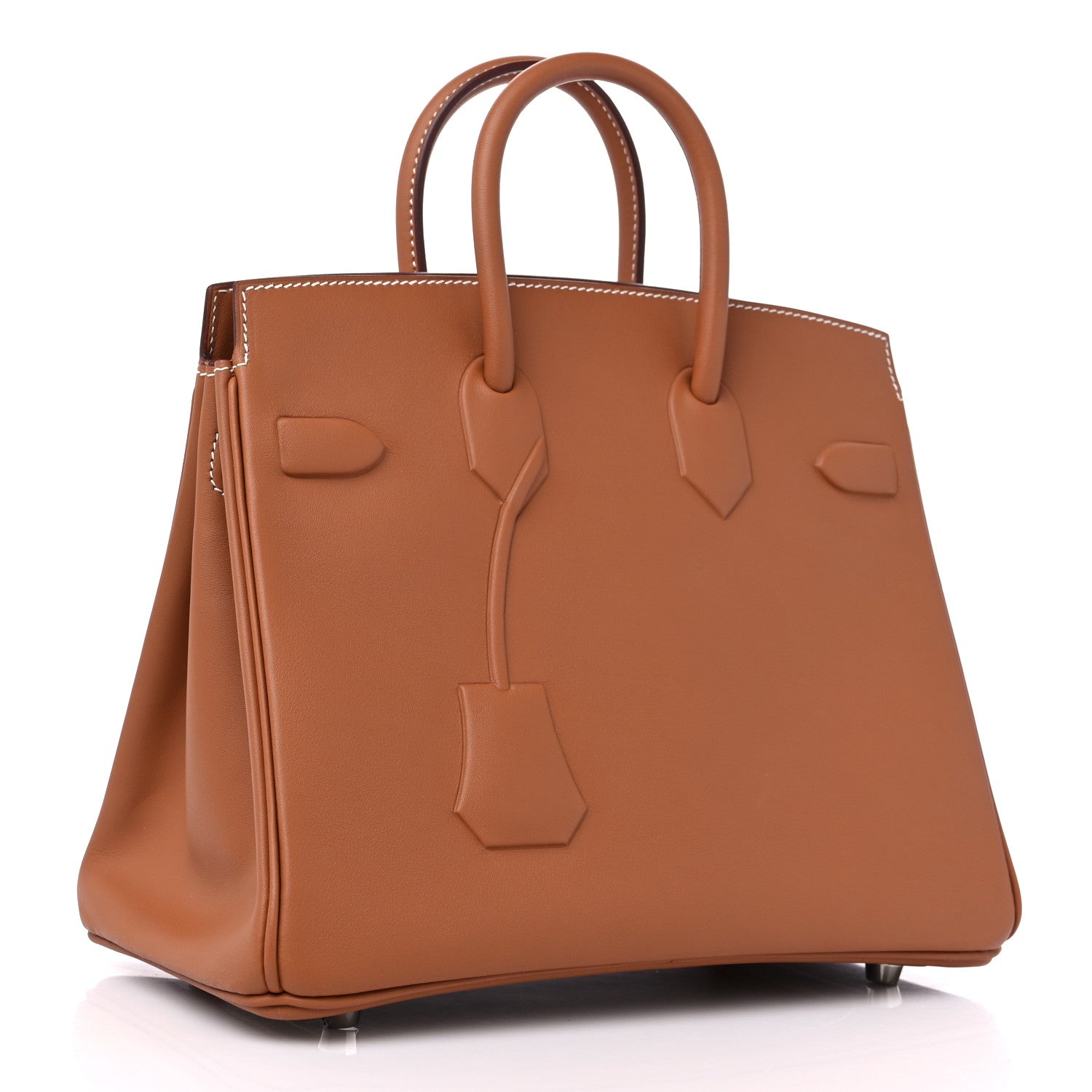 Hermes Swift Birkin Shadow 25 Gold 2 of 11