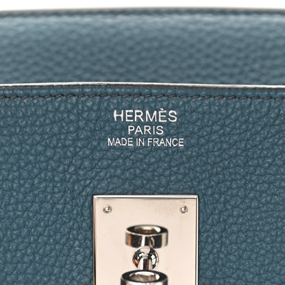 Hermes Fjord Birkin 40 Bleu Tempete 6 of 13