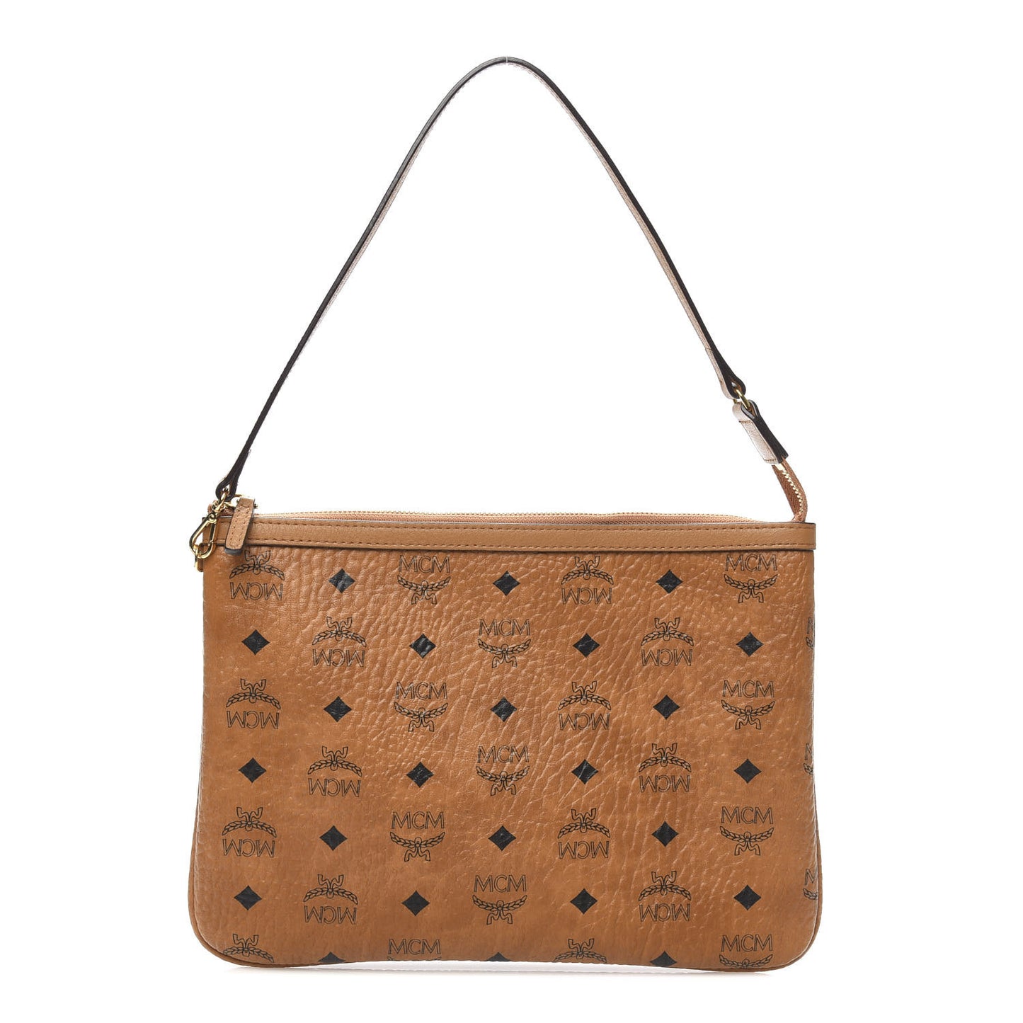 Visetos Liz Shopper Tote Pouch Cognac