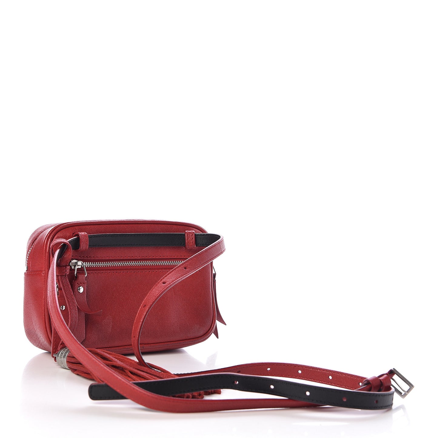 Lambskin Lou Belt Bag Red