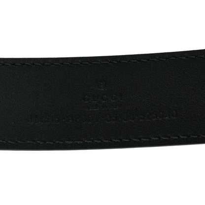Gucci Calfskin Double G 30mm Belt 85 34 Black 3 of 5