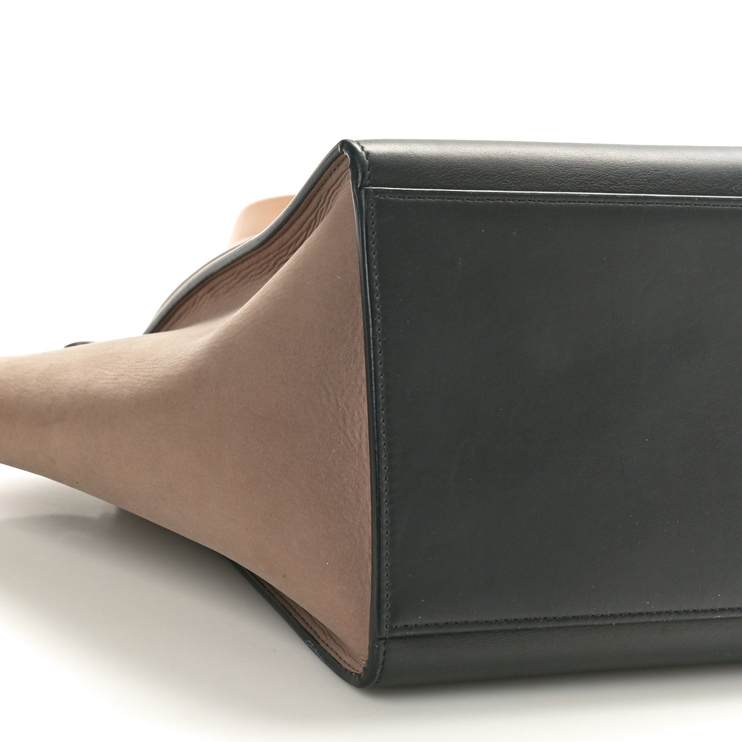 Celine Smooth Calfskin Medium Tri-Color Trapeze Nude 9 of 14