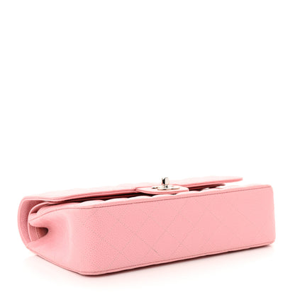 Chanel Caviar Quilted Medium Double Flap Pink 4 of 15