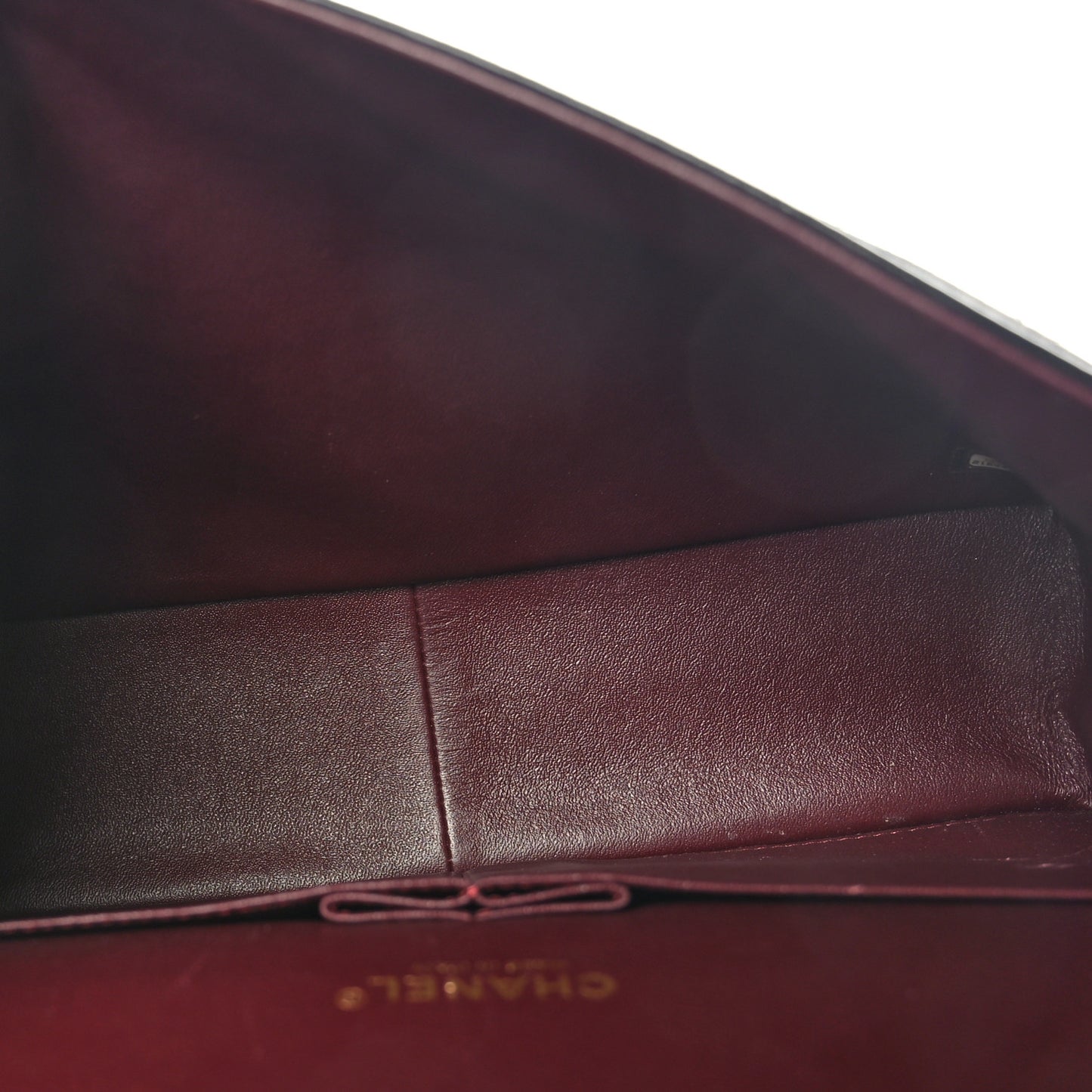 Lambskin Quilted Maxi Double Flap Black