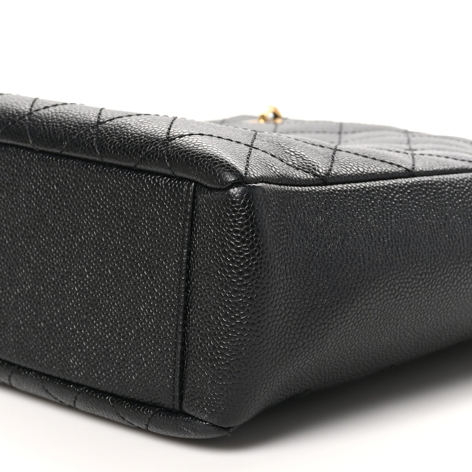 Chanel Caviar Quilted Petit Shopping Tote PST Black 10 of 10