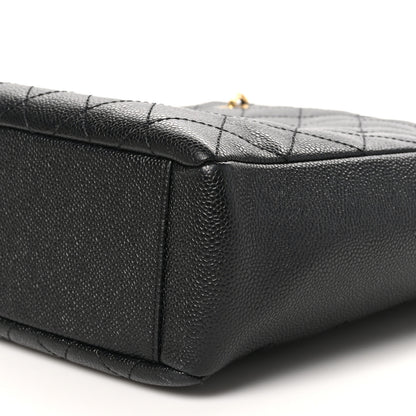 Chanel Caviar Quilted Petit Shopping Tote PST Black 10 of 10