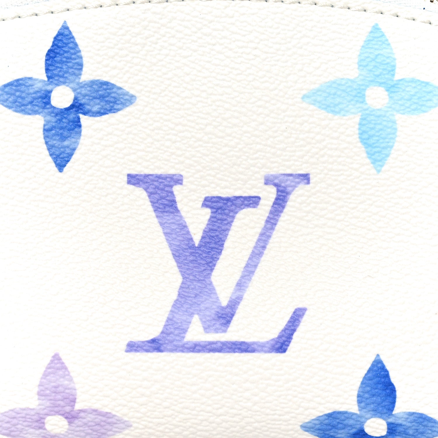 Louis Vuitton Monogram Giant By The Pool Cosmetic Pouch PM Blue 7 of 7