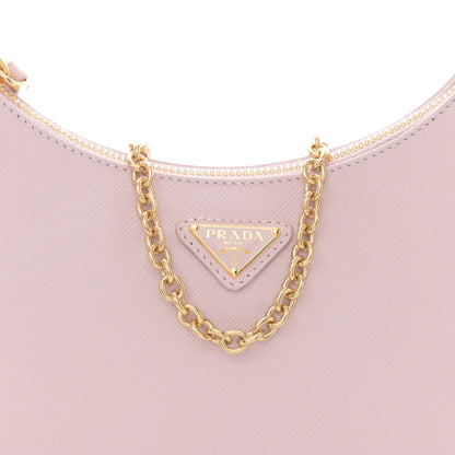Prada Saffiano Lux Re-Edition 2005 Shoulder Bag Alabastro 8 of 13
