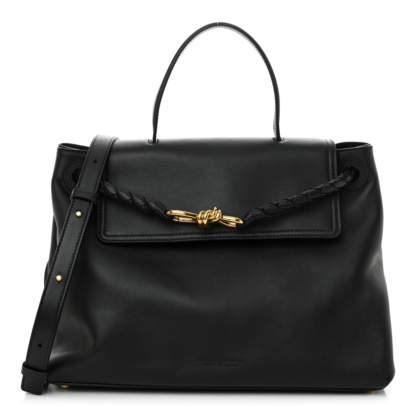 Silky Calfskin Medium Ciao Ciao Black